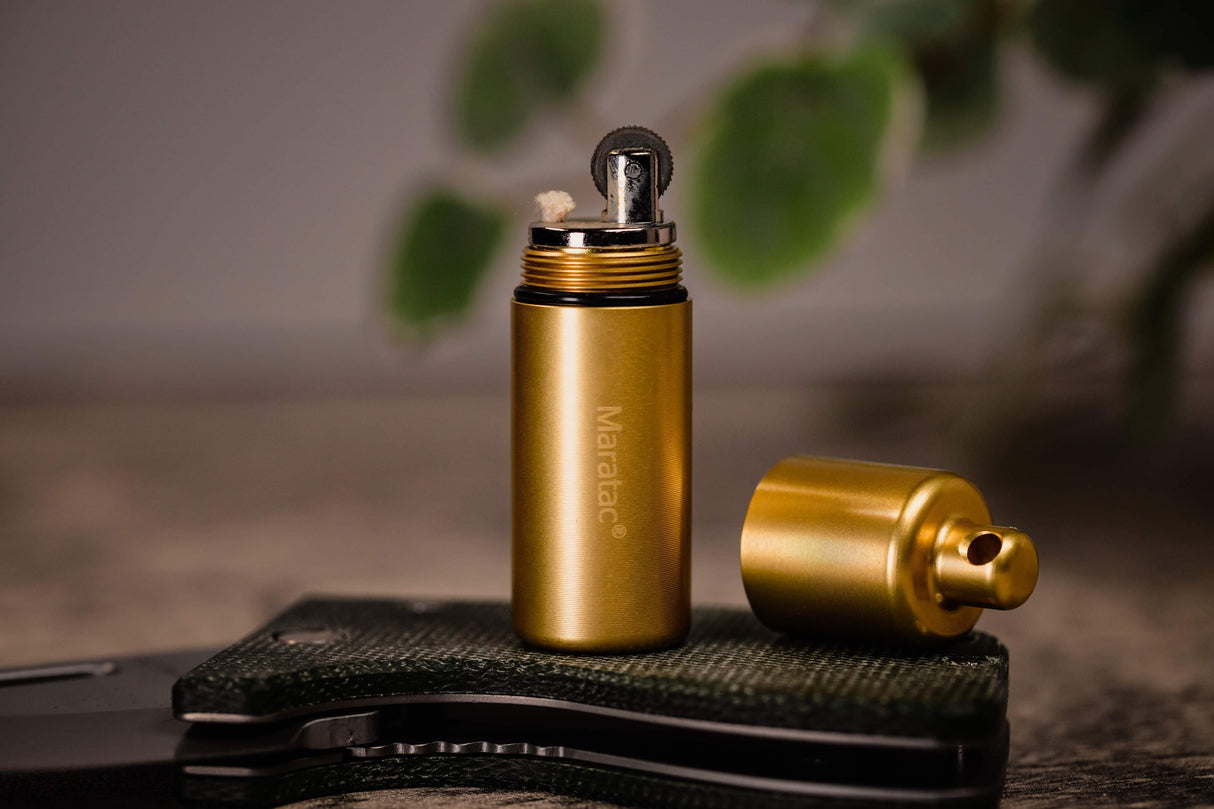 Brass XL Peanut Lighter Gen 3 By Maratac®