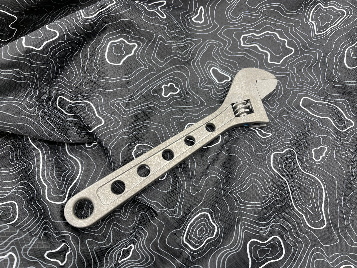 8 Inch - Titanium Adjustable Wrench - ( NSN Pending )