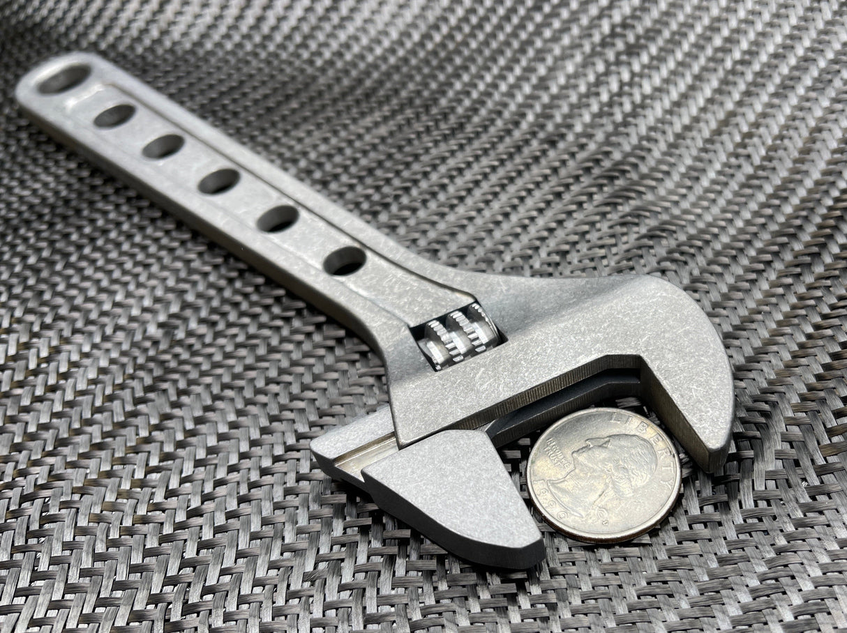8 Inch - Titanium Adjustable Wrench - ( NSN Pending )