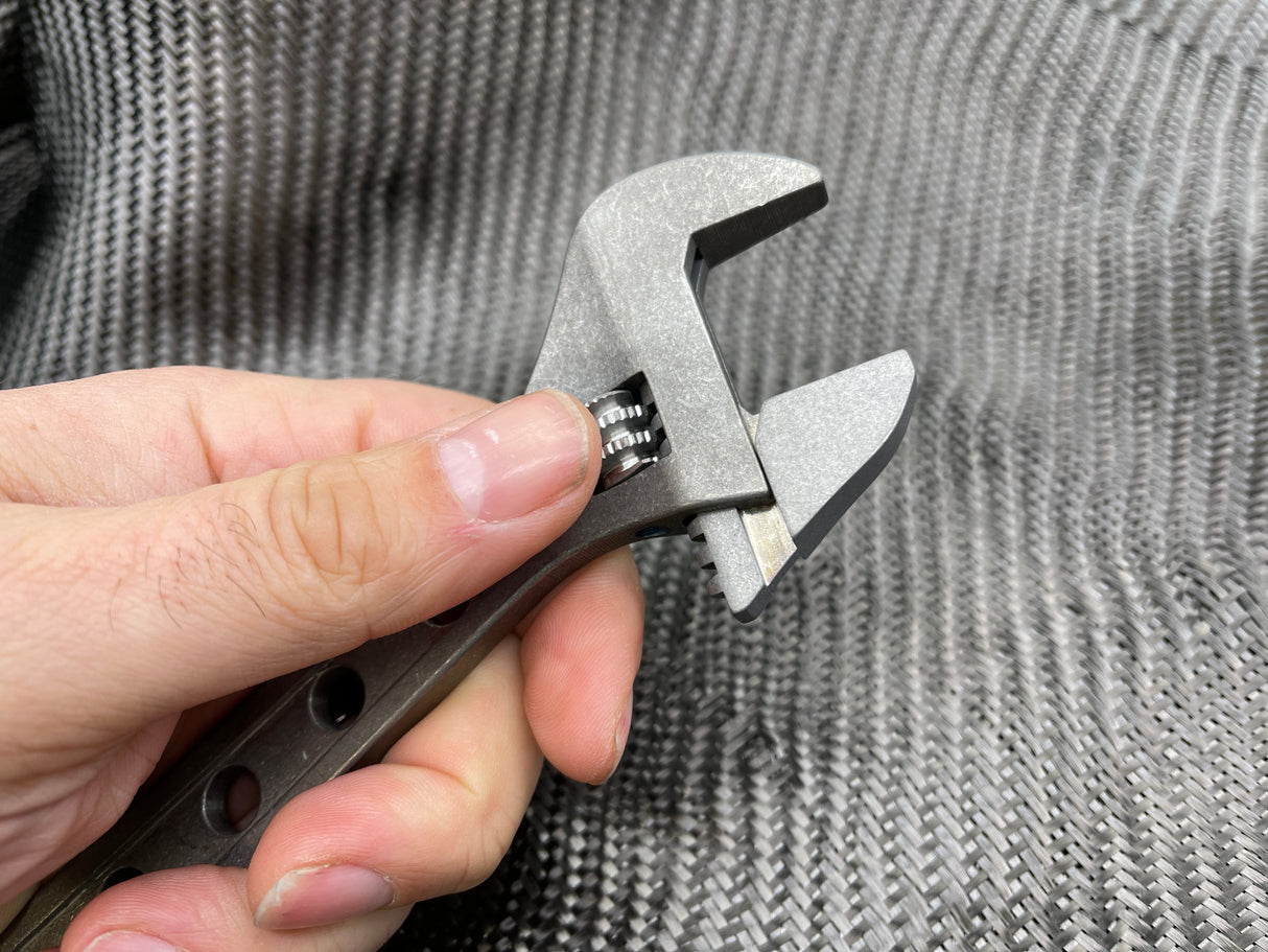 8 Inch - Titanium Adjustable Wrench - ( NSN Pending )