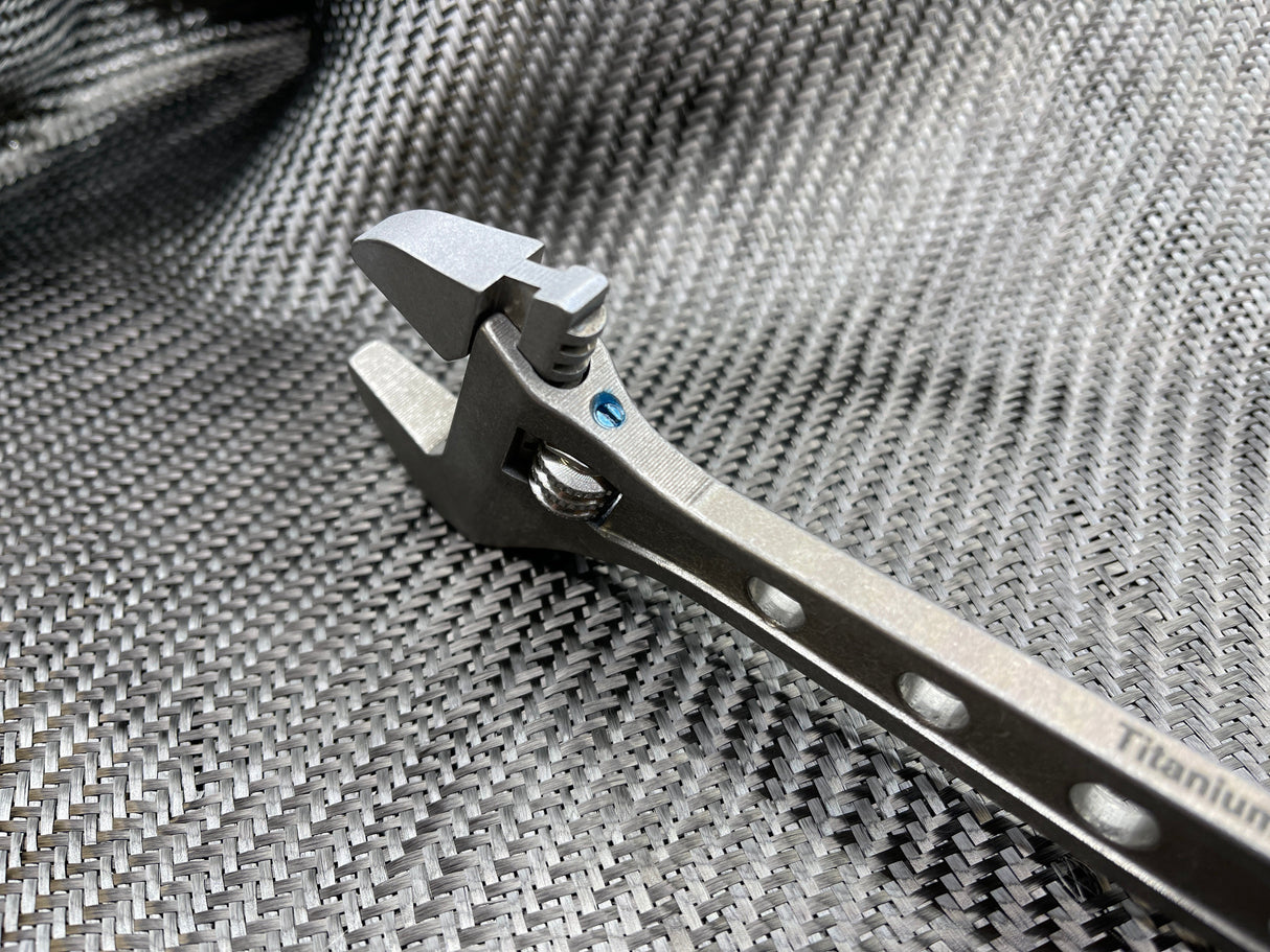 8 Inch - Titanium Adjustable Wrench - ( NSN Pending )
