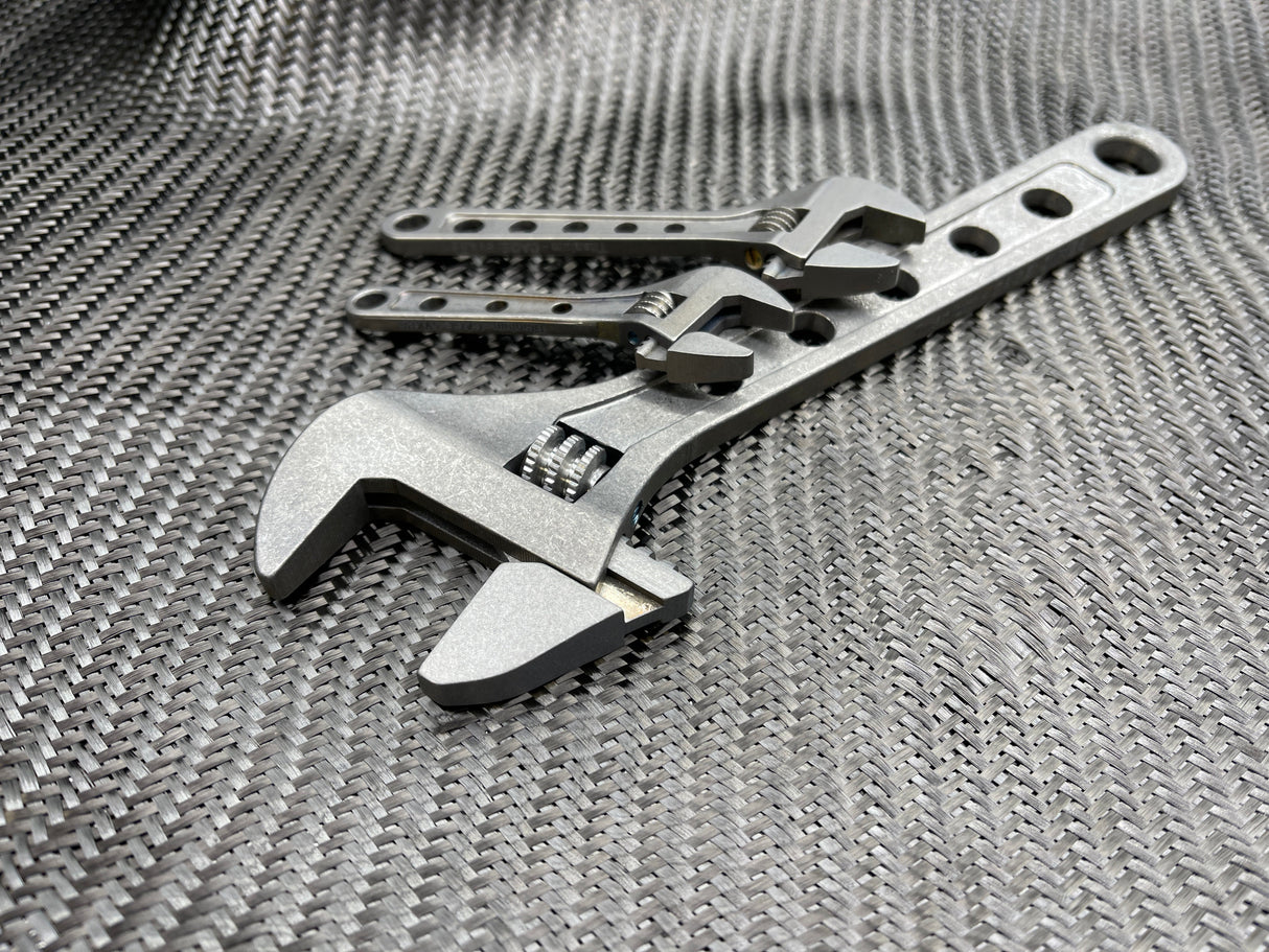8 Inch - Titanium Adjustable Wrench - ( NSN Pending )