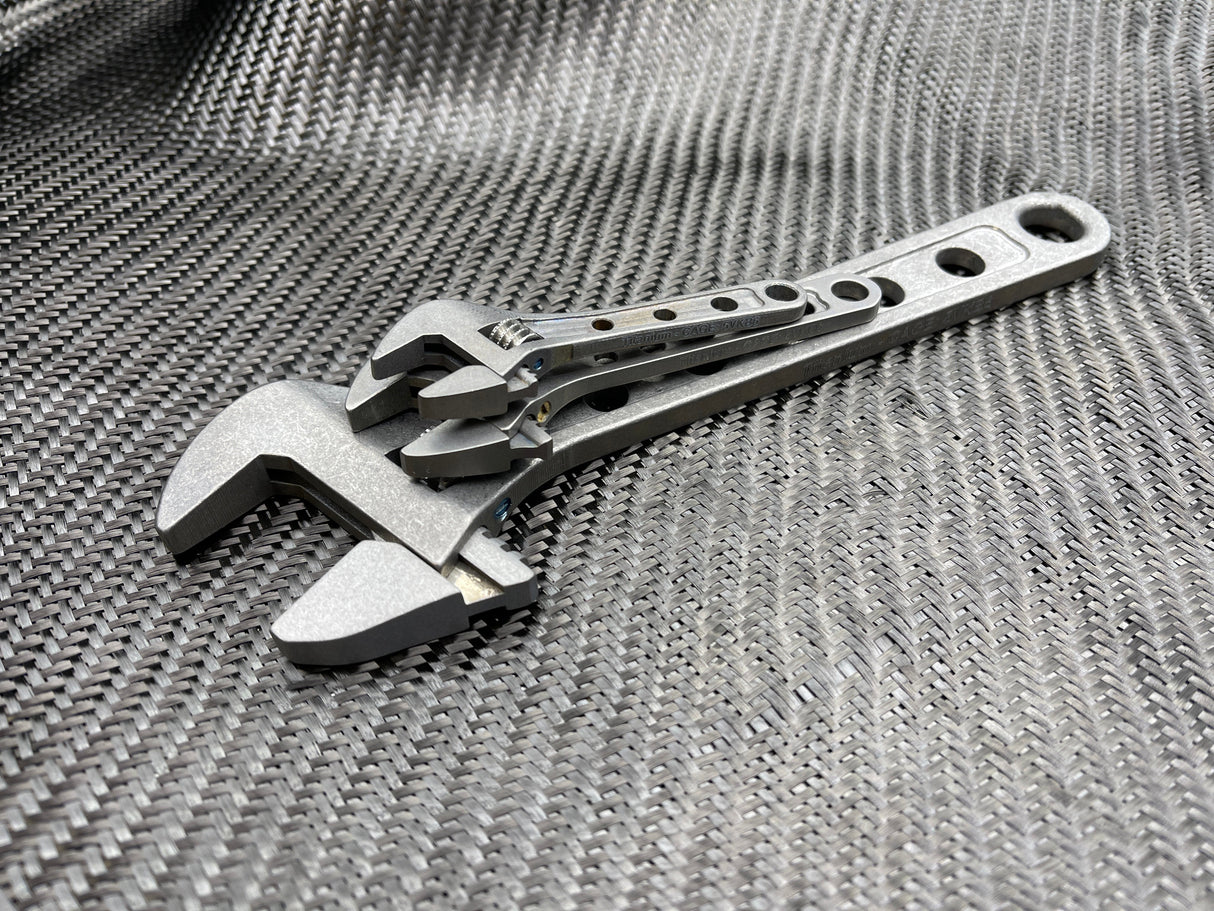 8 Inch - Titanium Adjustable Wrench - ( NSN Pending )