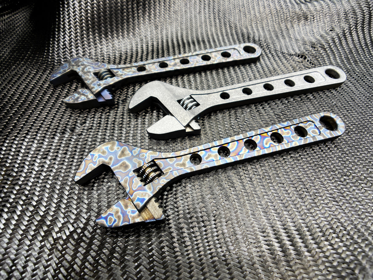 8 Inch - Titanium Adjustable Wrench - ( NSN Pending )