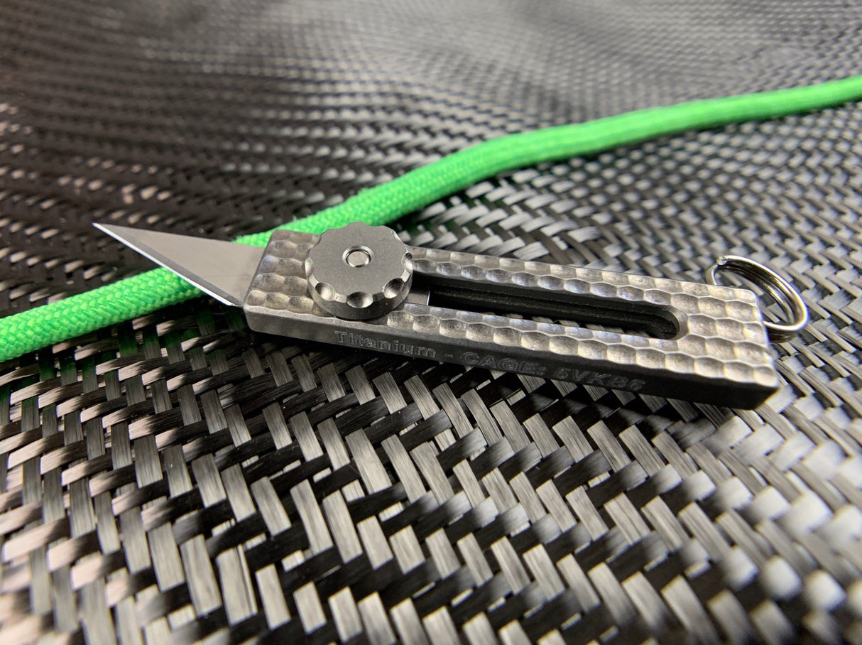 Slide Lock Titanium Craft Knife ( 2.0 / 2025 )