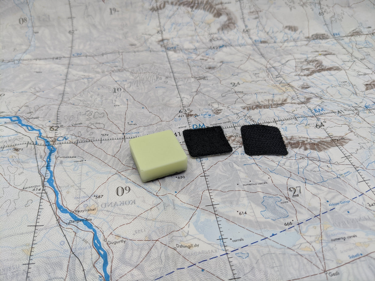 UGM - Square 1"x 1" Tough Patch - Universal Glow Marker