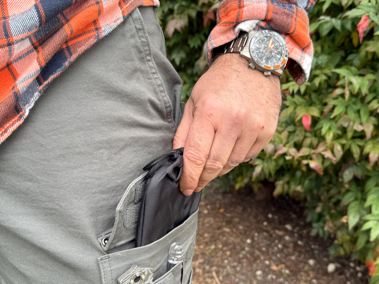 Ultra-Light Collapsible Titanium Pocket Stove by Maratac®