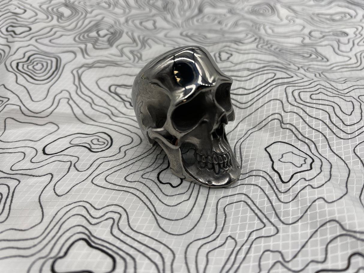 Custom Titanium Colossus Skull by Tony Fabrioli ( Limited Run! )