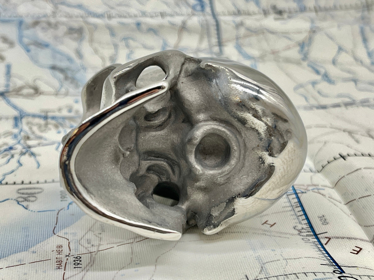 Custom Titanium Colossus Skull by Tony Fabrioli ( Limited Run! )