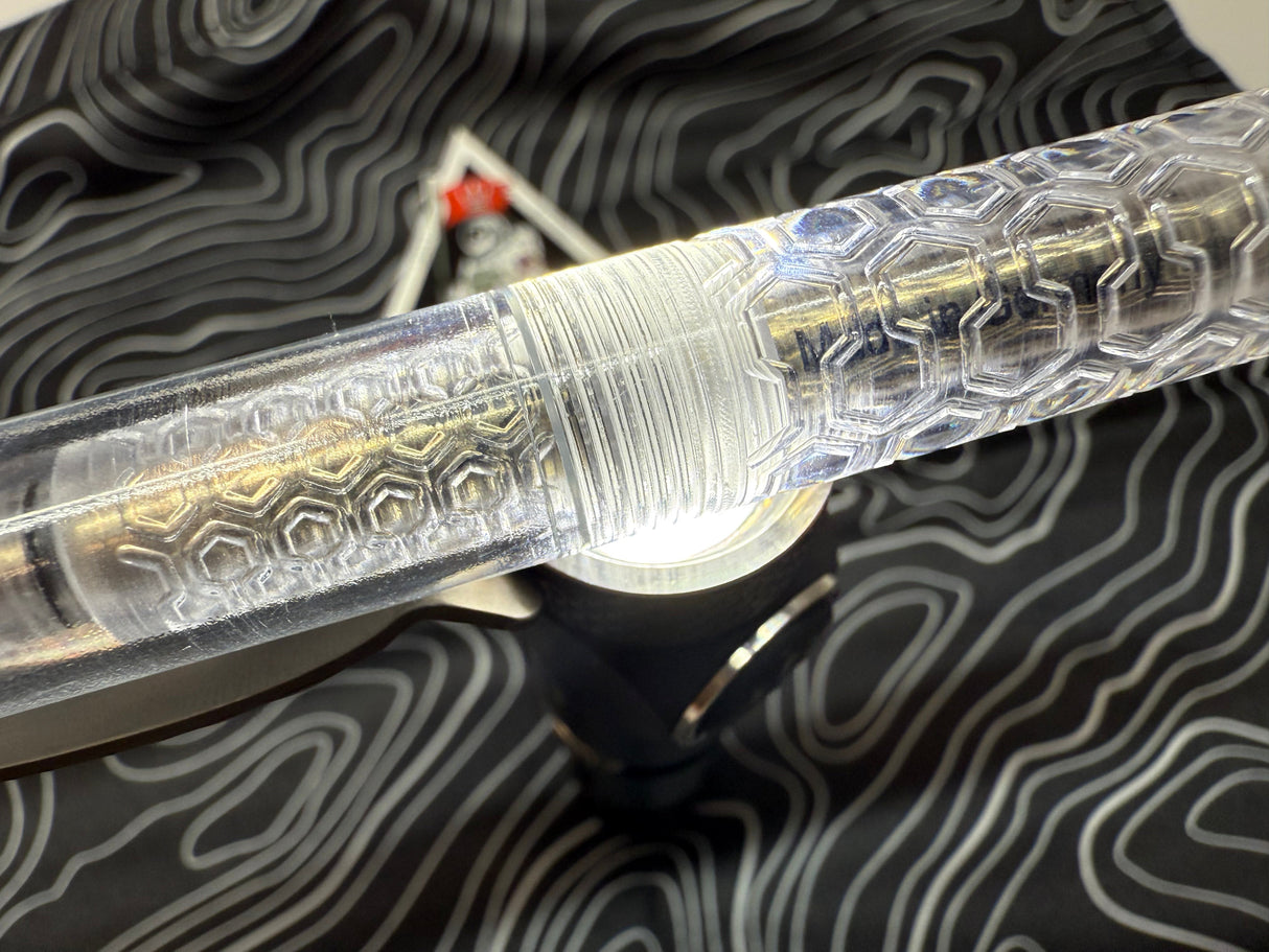 Polycarbonate Embassy Pen ( Vapor Polish Clear Finish ) 🔥 New 🔥