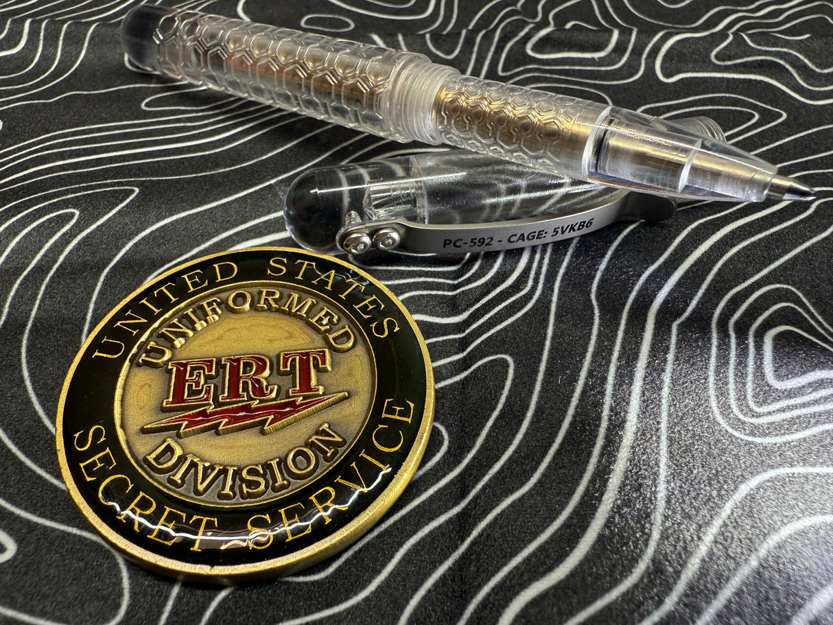 Polycarbonate Embassy Pen ( Vapor Polish Clear Finish ) 🔥 New 🔥