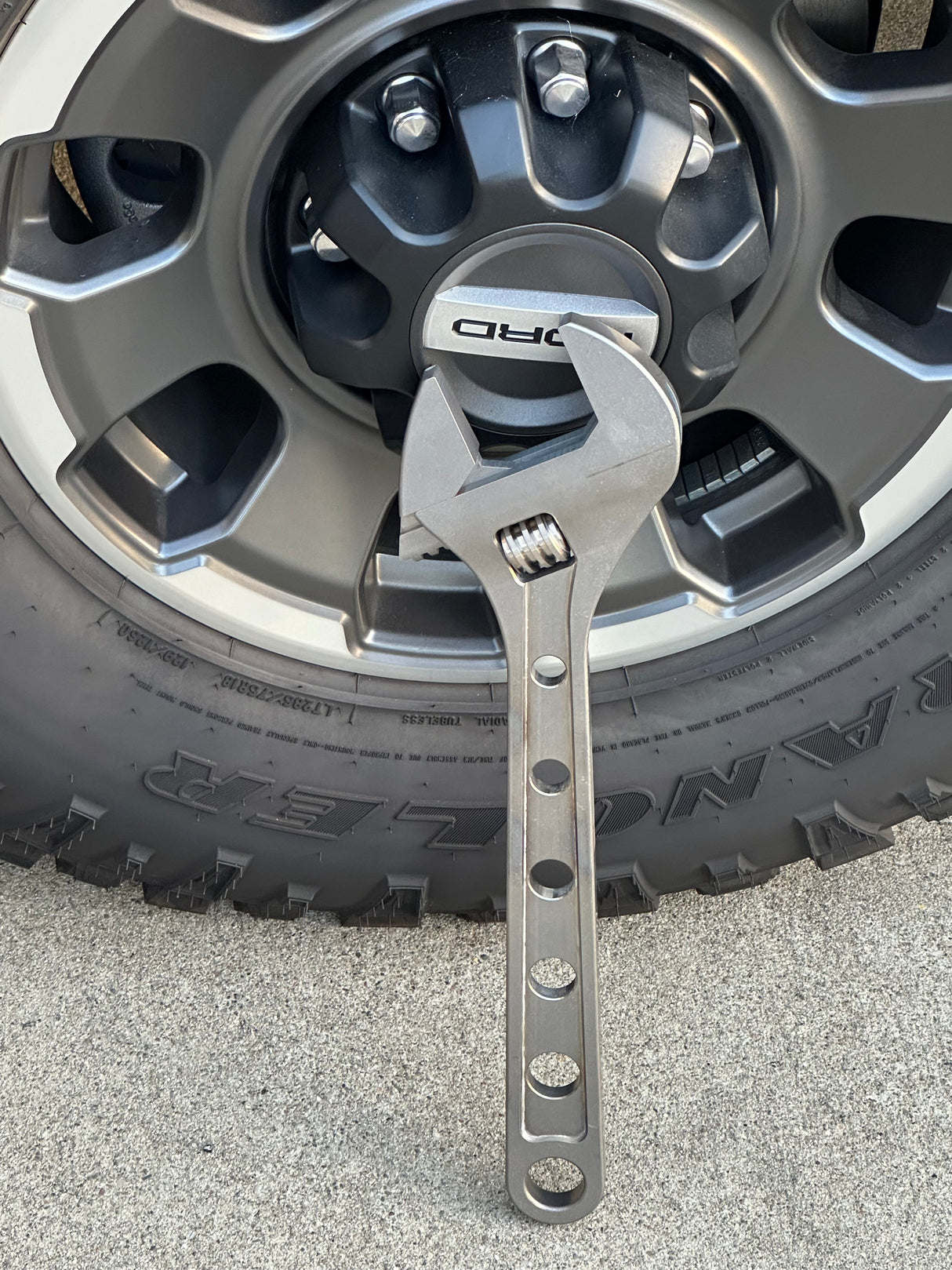 18 Inch - Titanium Adjustable Wrench - ( NSN Pending ) ( Worlds Largest ) - 🚨 In Stock! 🚨