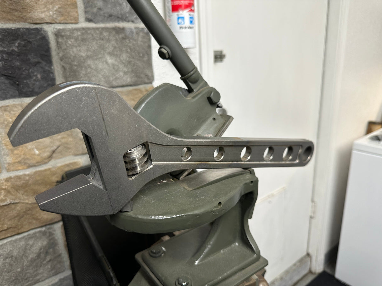 18 Inch - Titanium Adjustable Wrench - ( NSN Pending ) ( Worlds Largest ) - 🚨 In Stock! 🚨