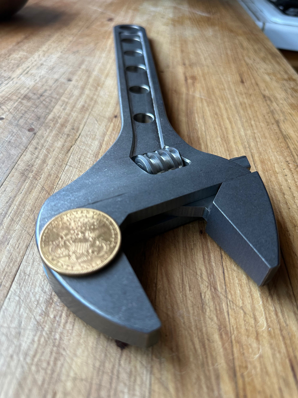 18 Inch - Titanium Adjustable Wrench - ( NSN Pending ) ( Worlds Largest ) - 🚨 In Stock! 🚨