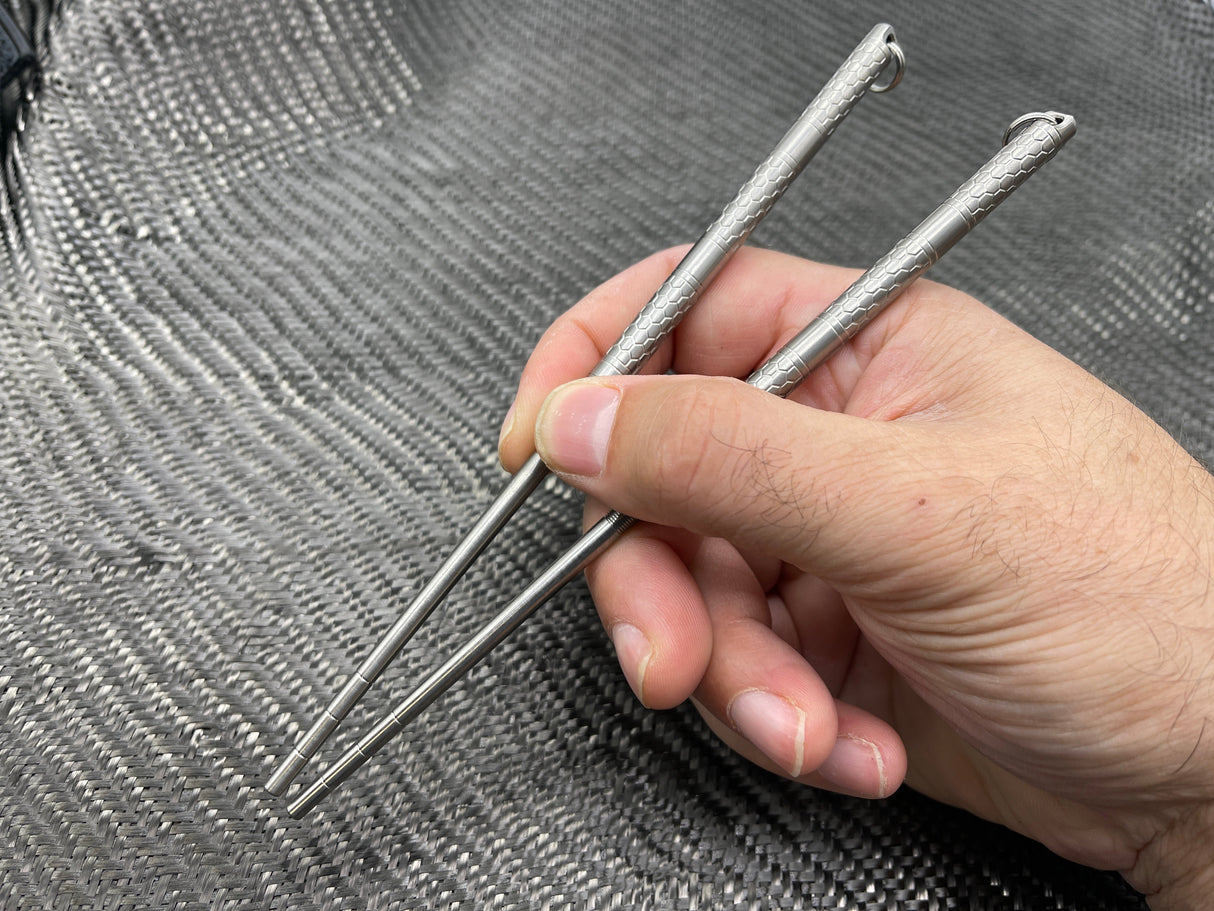 Take 2 - Titanium Chopstick Set by Maratac®