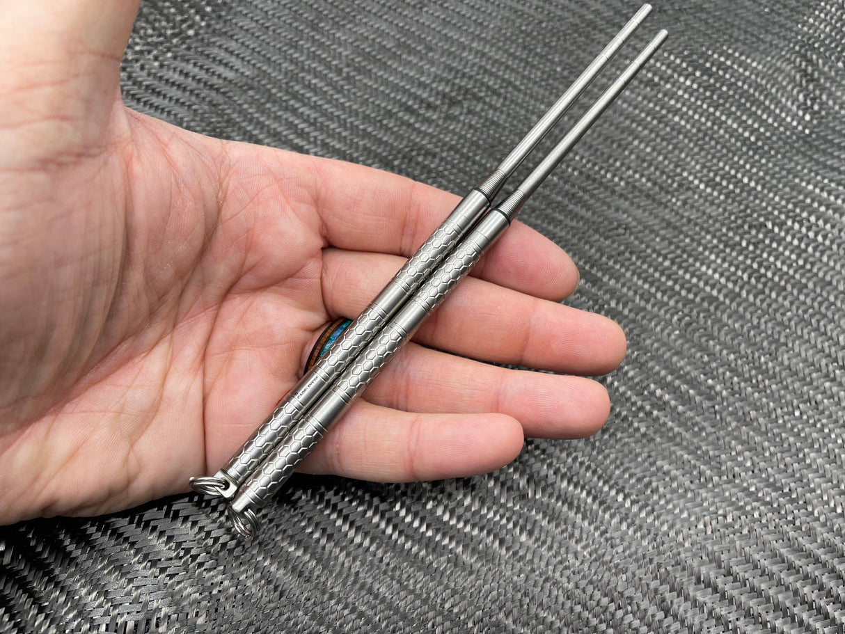 Take 2 - Titanium Chopstick Set by Maratac®