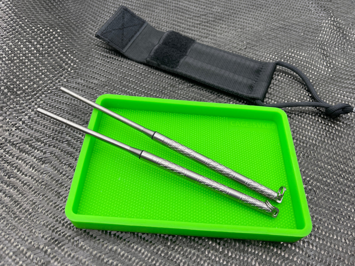 Take 2 - Titanium Chopstick Set by Maratac®