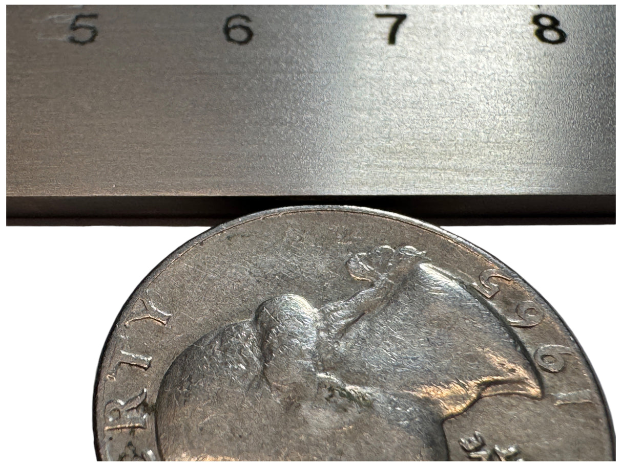 Beefy Titanium Precision 6" Inch / 15CM Ruler