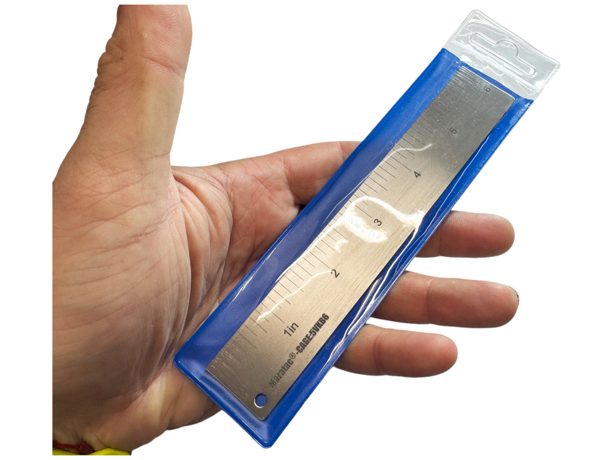 Beefy Titanium Precision 6" Inch / 15CM Ruler