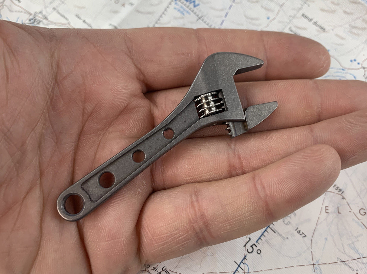 Small Adjustable Wrench - Titanium 3 Inch ( NSN Pending ) š„ NEW š„