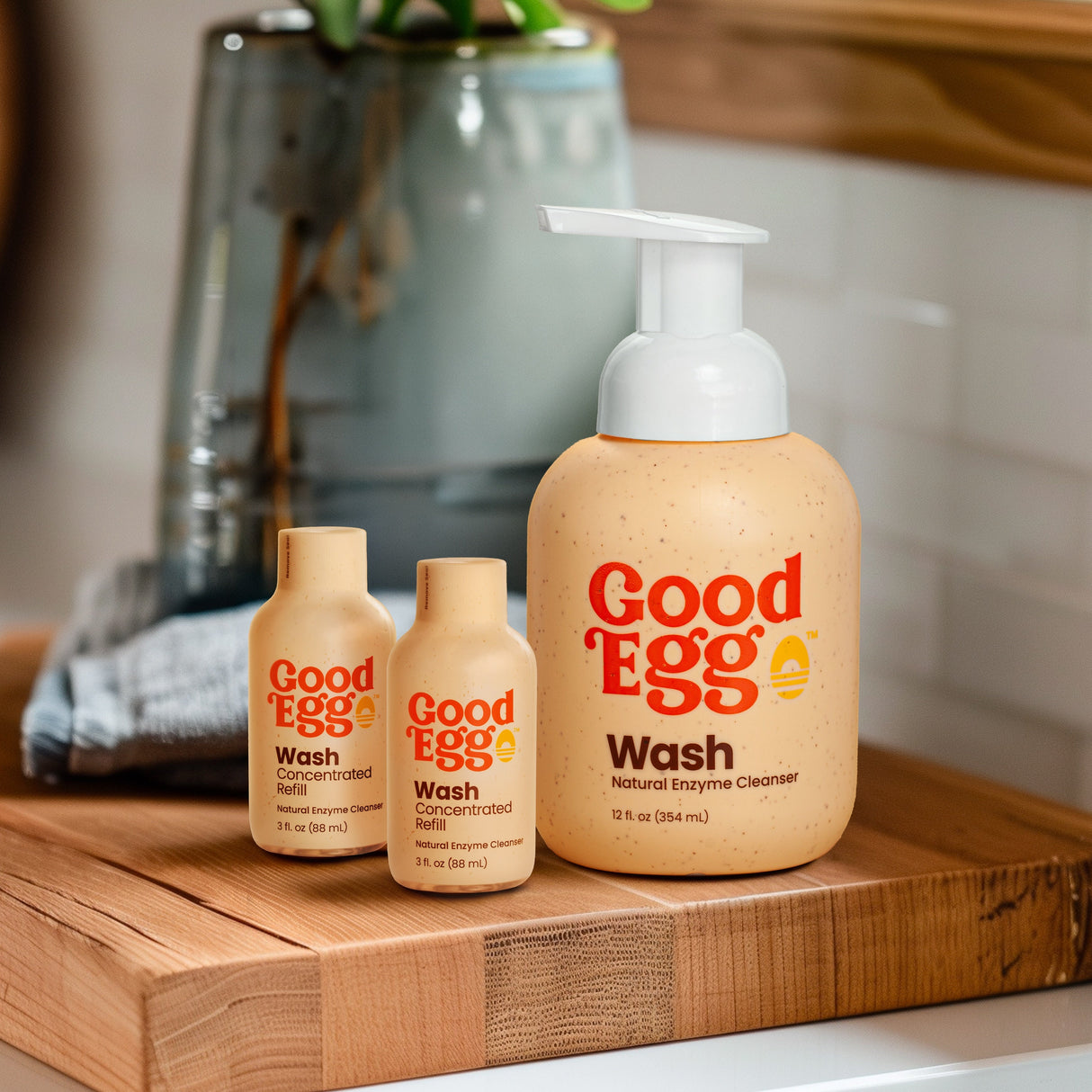 GoodEgg Wash Concentrated Refill 2 pack