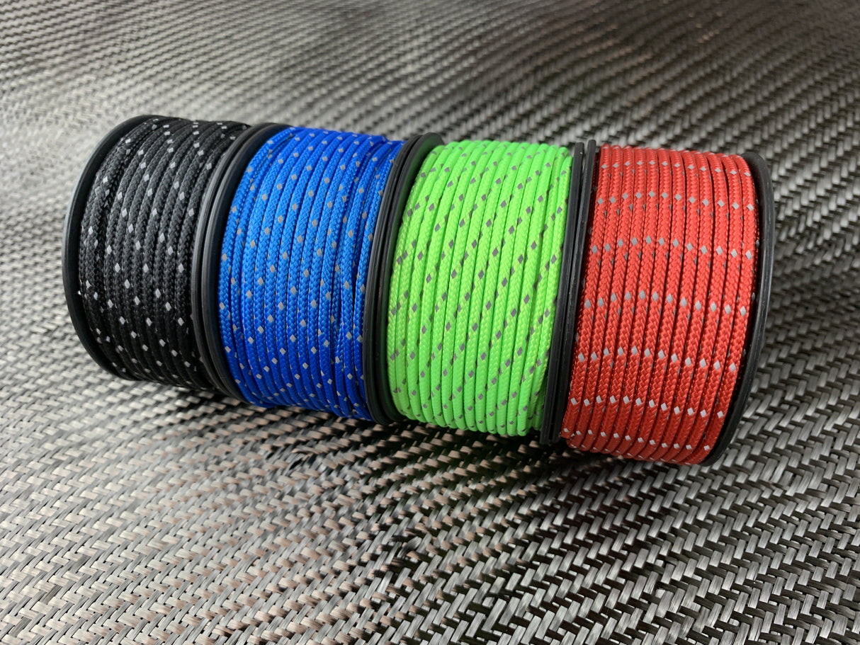 Micro Reflective Cord 65ft /200lb Test š„ In Stock! š„