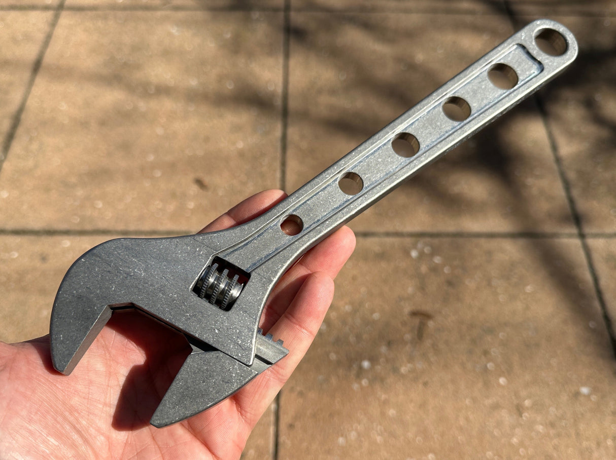 12 Inch - Titanium Adjustable Wrench - ( NSN Pending ) ( New 2025 Small Batch )