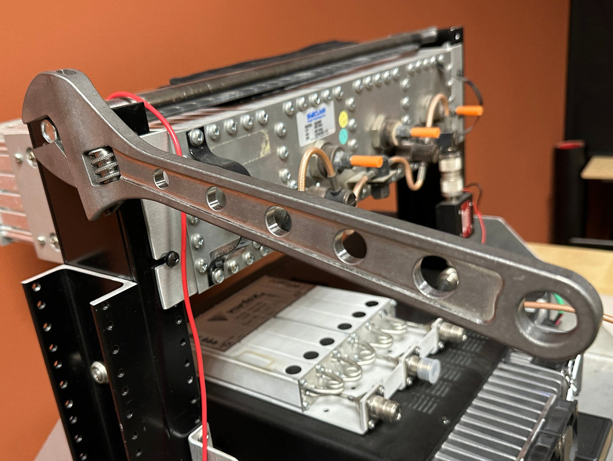 12 Inch - Titanium Adjustable Wrench - ( NSN Pending ) ( New 2025 Small Batch )