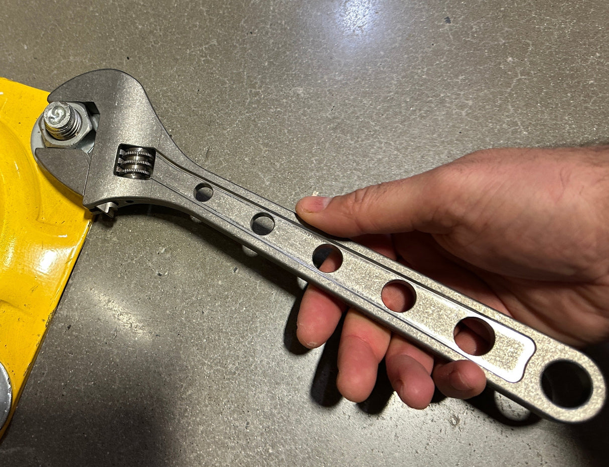 12 Inch - Titanium Adjustable Wrench - ( NSN Pending ) ( New 2025 Small Batch )