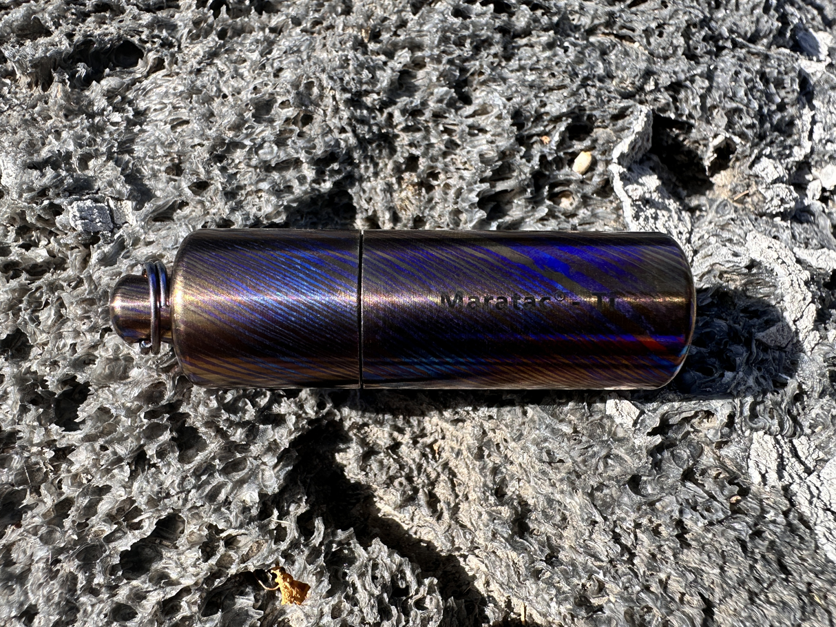 Timascus Titanium XL Lighters By Maratac® ~ Limited Edition!