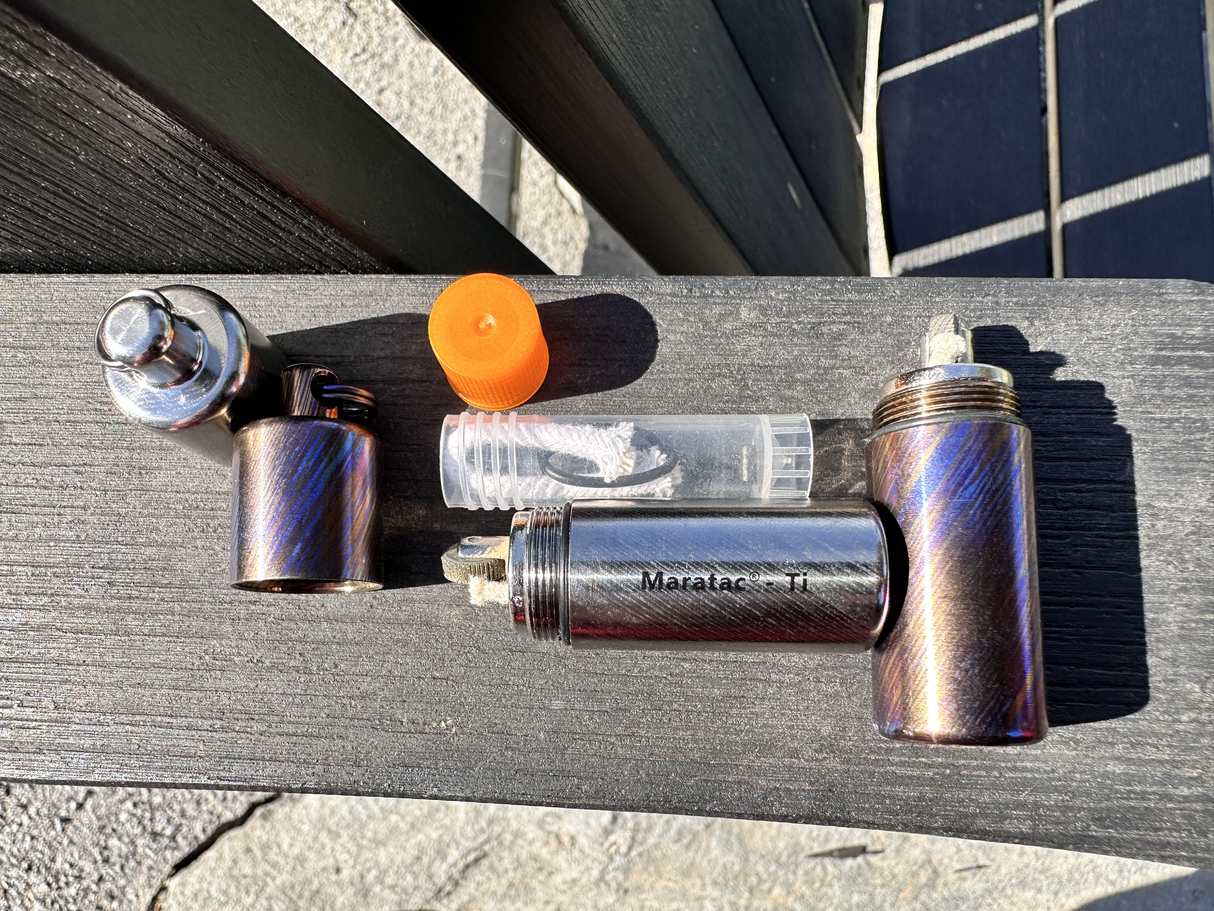 Timascus Titanium XL Lighters By Maratac® ~ Limited Edition!