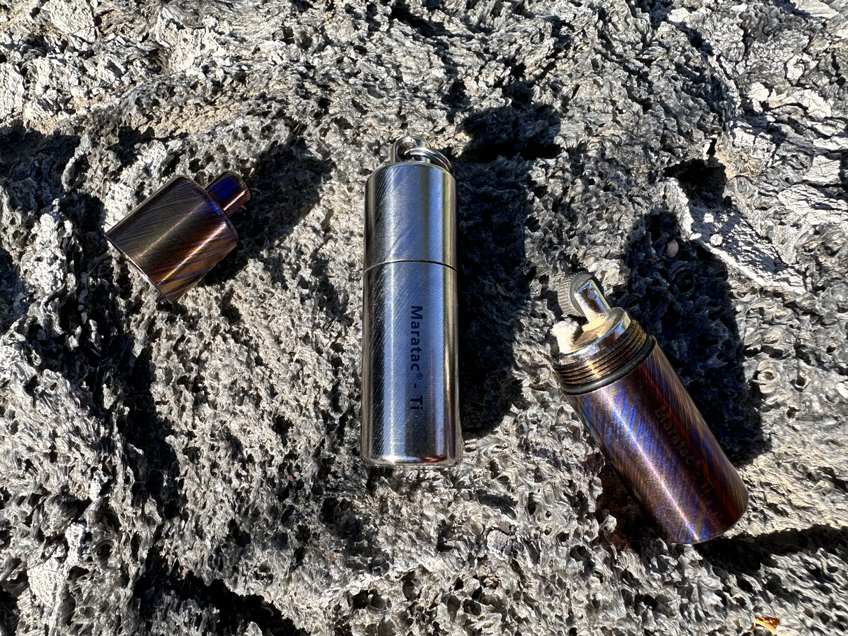 Timascus Titanium XL Lighters By Maratac® ~ Limited Edition!