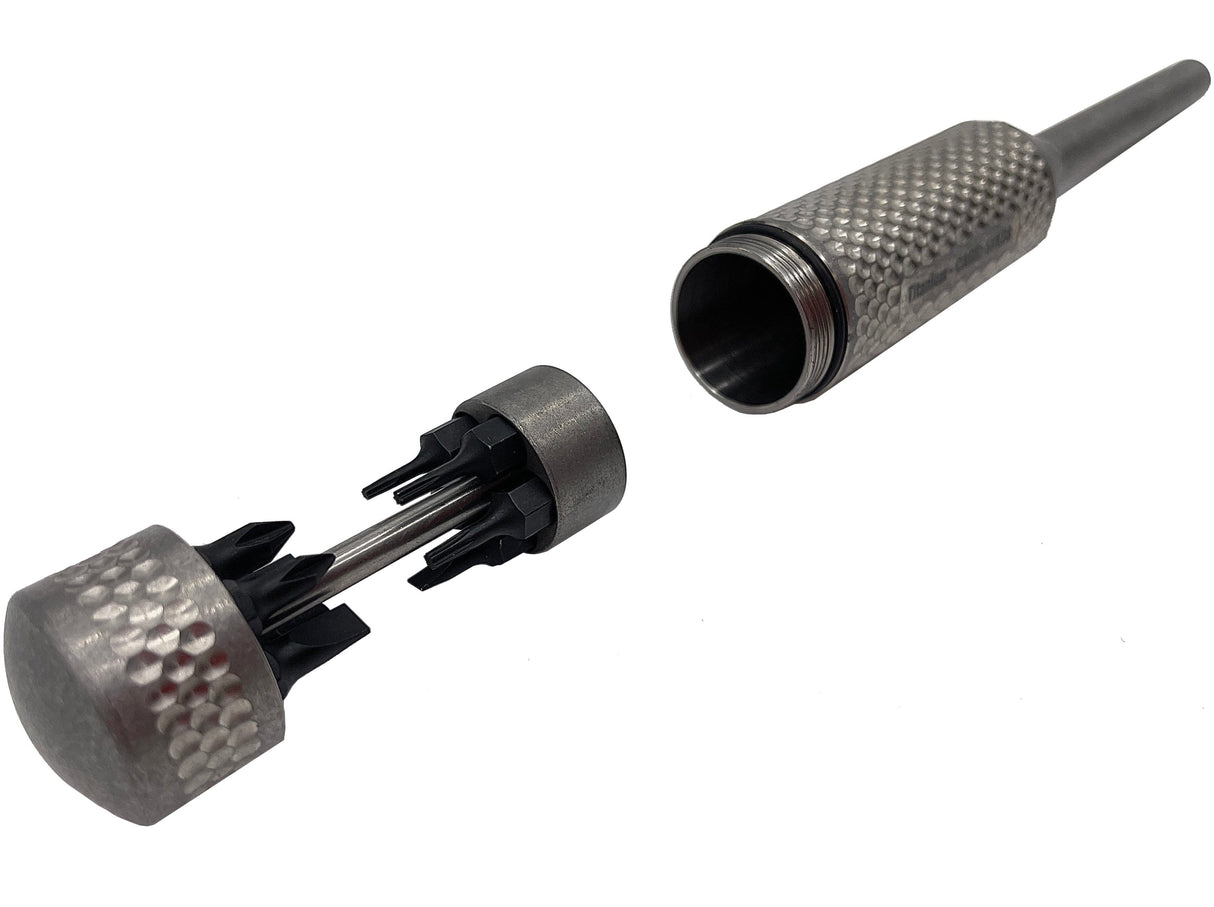 Titanium Aviation Multi-Bit Screwdriver - Gen 2 ( Final Small Batch )