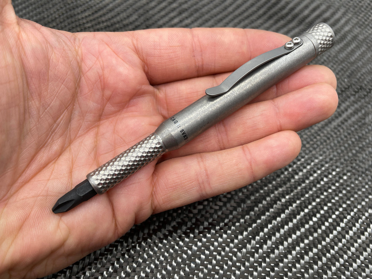 1/4" Pen Driver Titanium By Maratac® - Gen 2