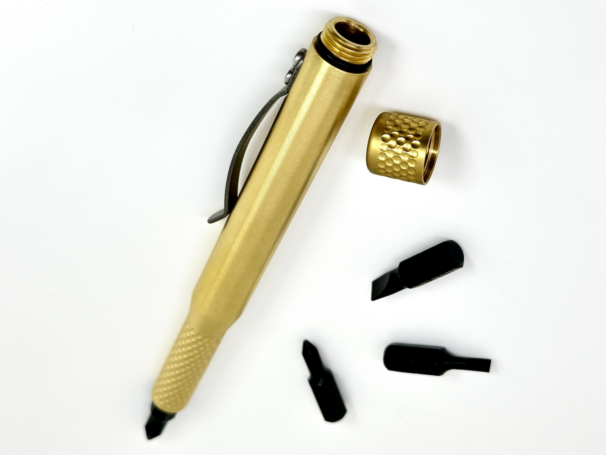 1/4" Pen Driver Brass By Maratac® - Gen 2