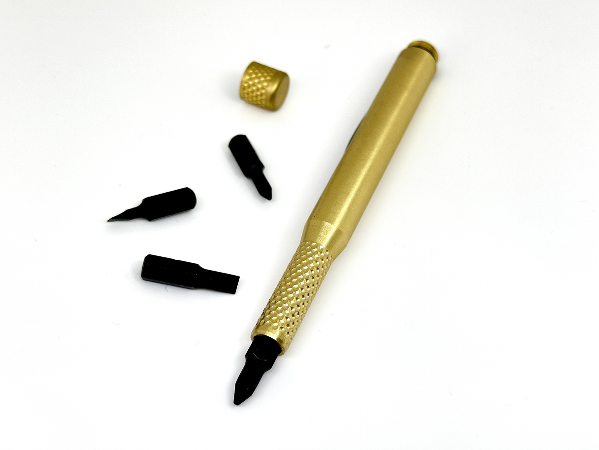 1/4" Pen Driver Brass By Maratac® - Gen 2