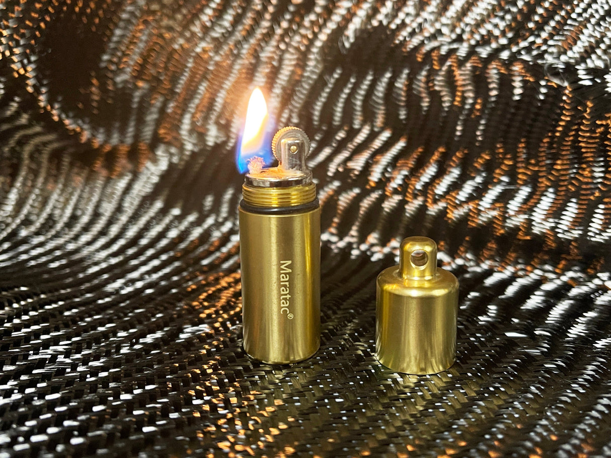 Brass XL Peanut Lighter Gen 3 By Maratac®