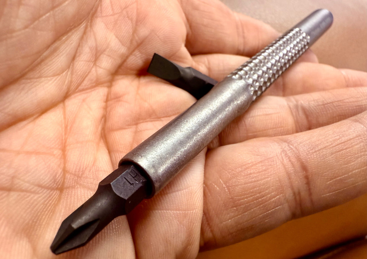 Minimalist Precision Grip - Titanium Screwdriver By Maratac®