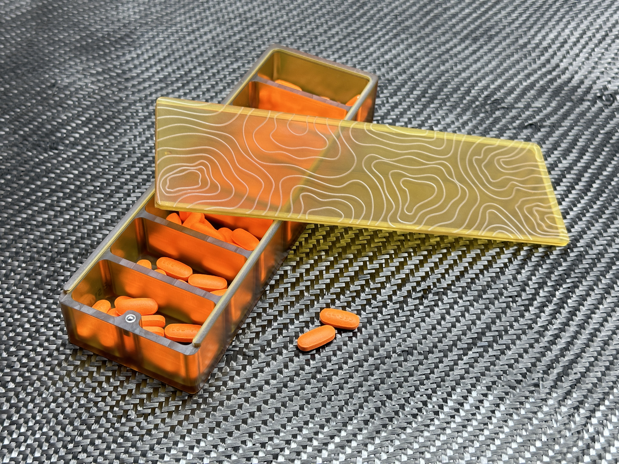 Ultem® - Full Size - Med Weekly PillSafe by Maratac®🔥 In Stock! 🔥