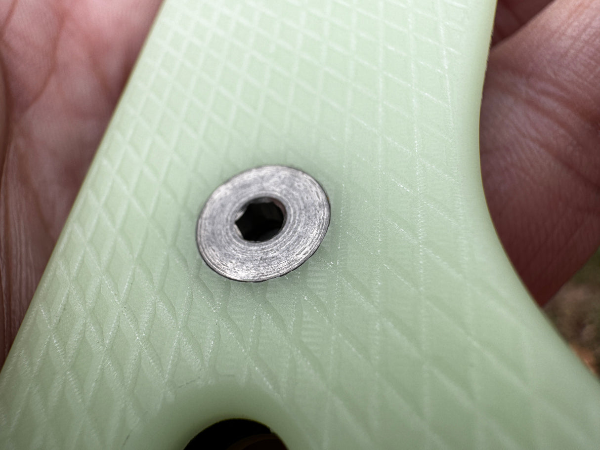 Compact R4A Slim- Ready 4 Action Knife / D2 Fixed Blade ( UGM GLOW Scales ) 🔥 New 🔥