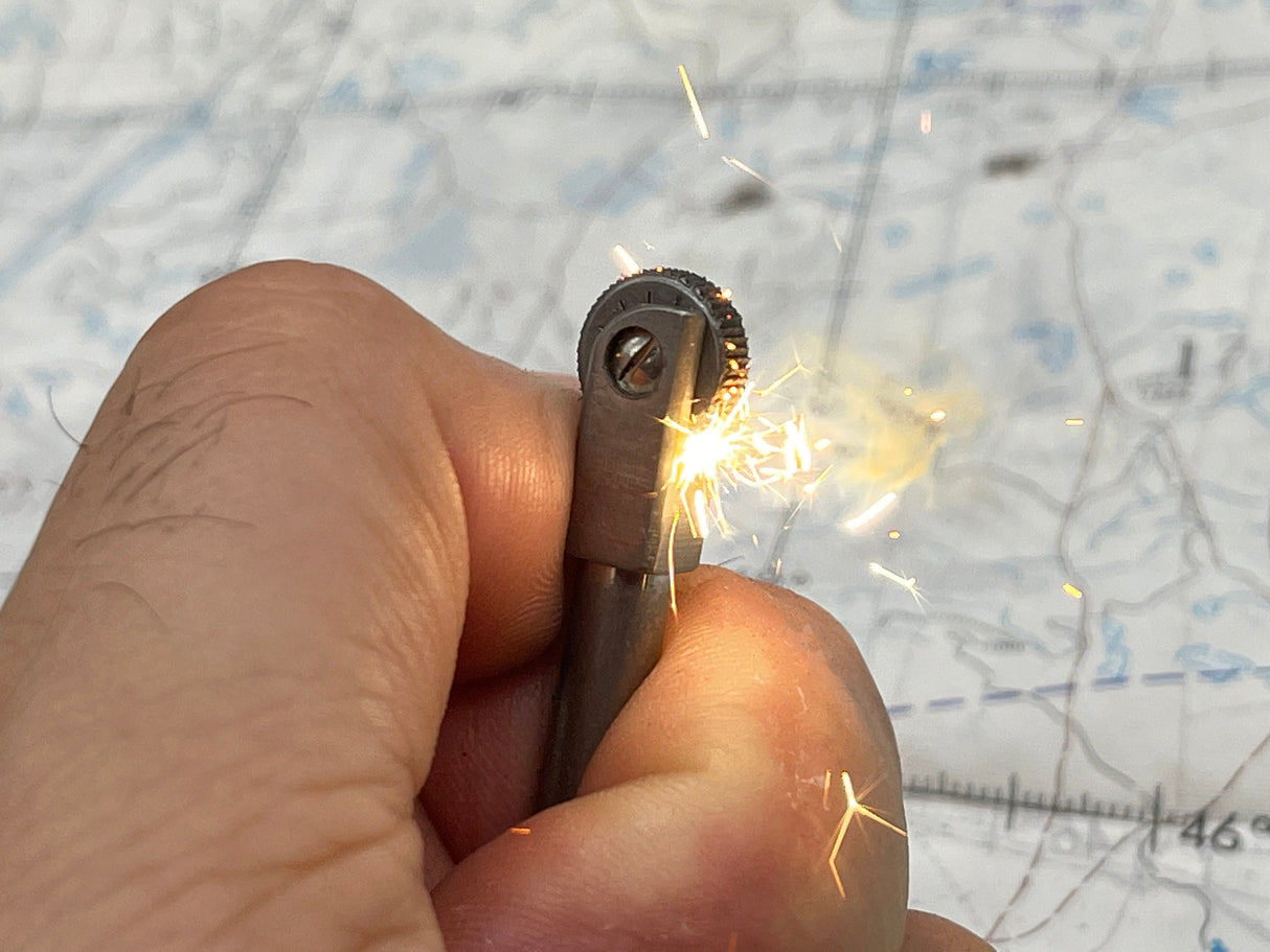 XL Flint Sparker Titanium Kit by Maratac®