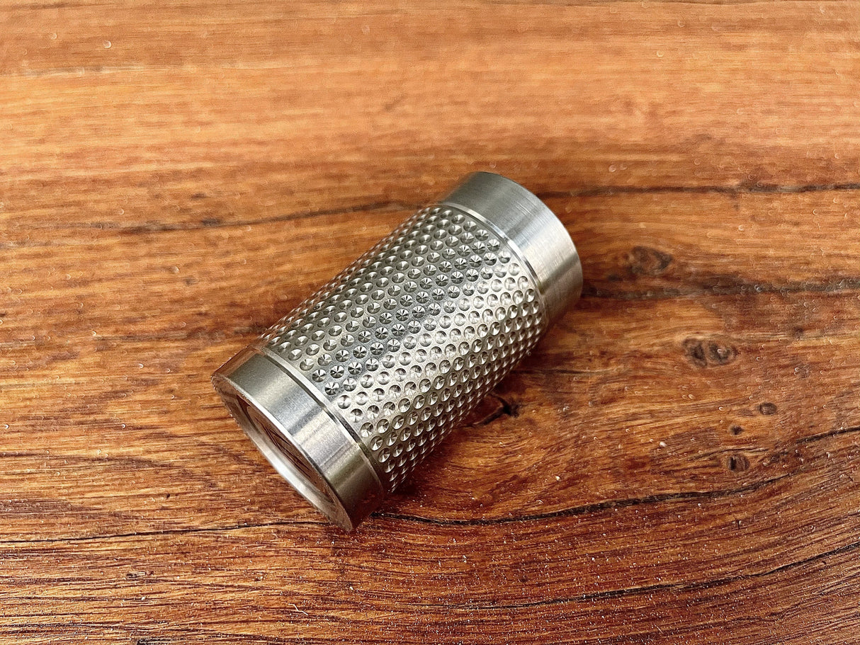Big Shot - Machined Titanium 2 Oz Glass