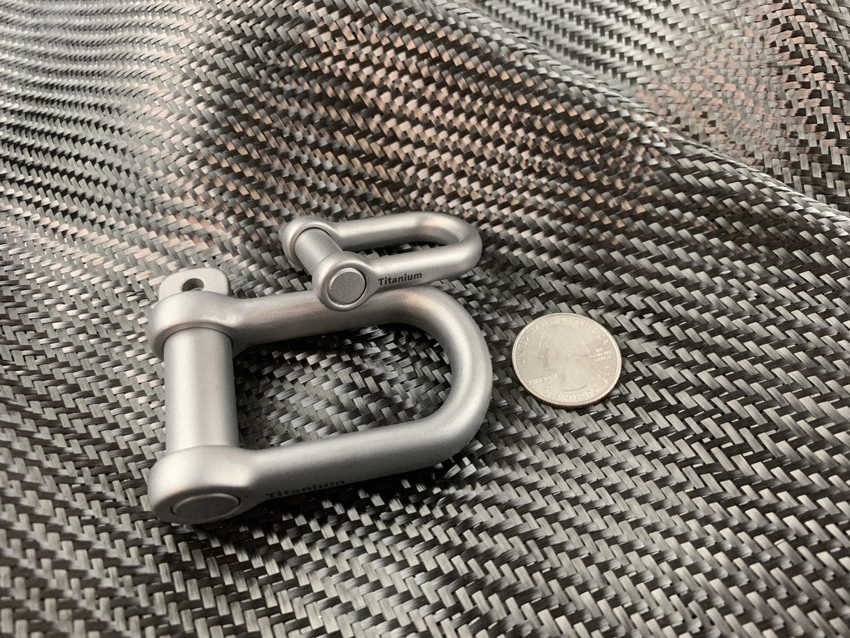 Titanium Gyve Rigging Shackle
