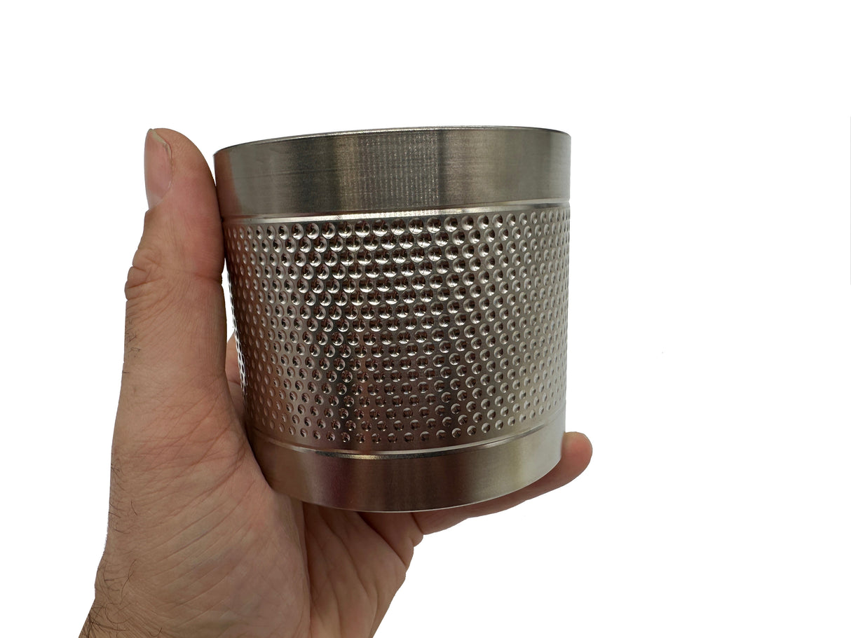 Aerospace Titanium Lowball - Machined Titanium 14 Oz Cup