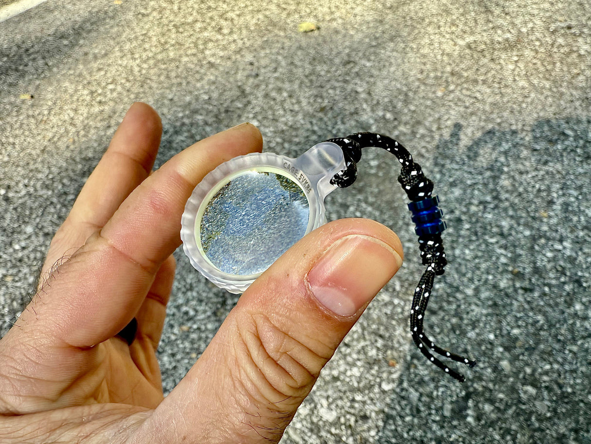 Polycarbonate Titan Zoom - Sapphire Pocket Magnifier by MaratacĀ® š„ New š„