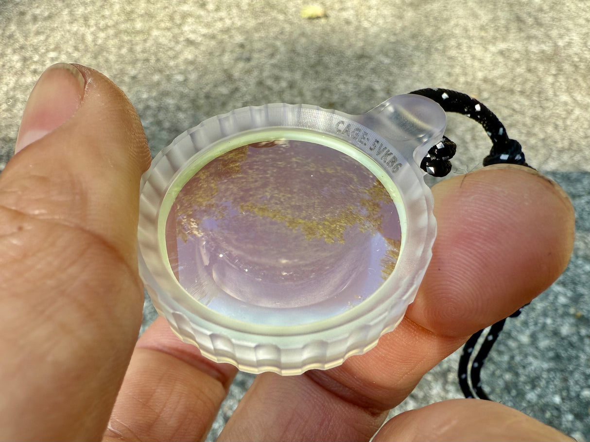 Polycarbonate Titan Zoom - Sapphire Pocket Magnifier by MaratacĀ® š„ New š„