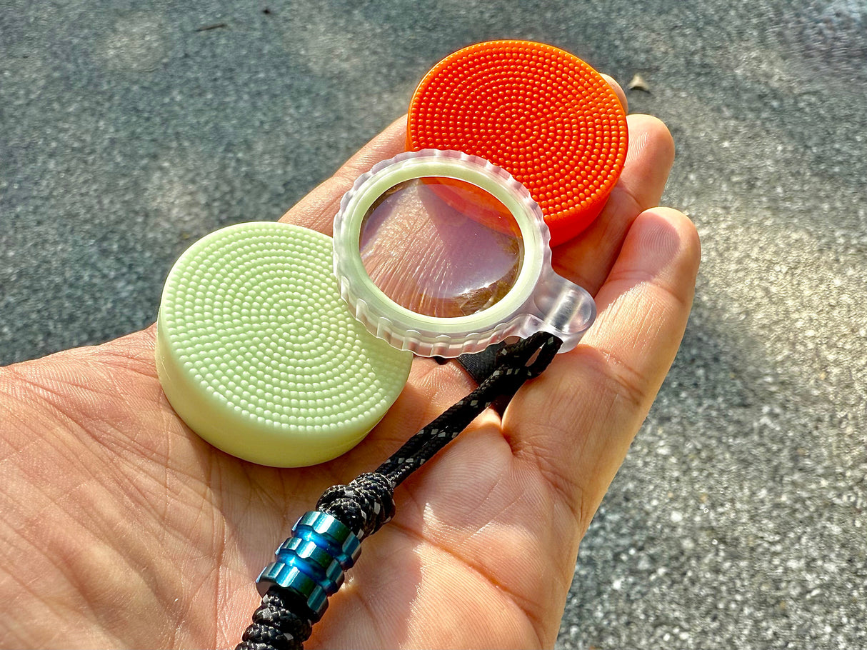 Polycarbonate Titan Zoom - Sapphire Pocket Magnifier by MaratacĀ® š„ New š„