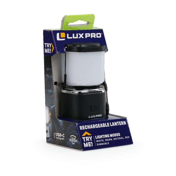 LUXPRO LP189 Rechargeable LED Lantern