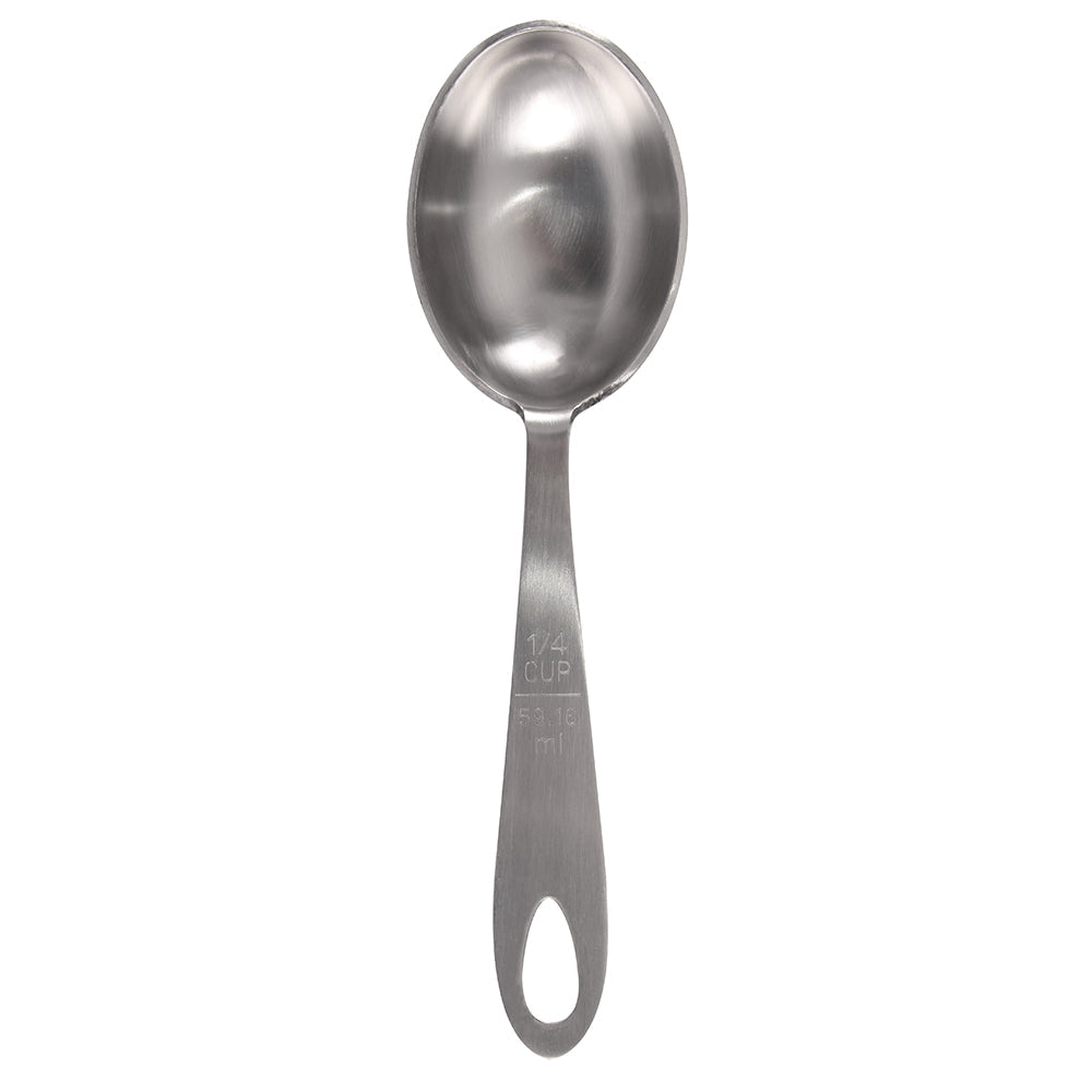 4-Pc Stainless Steel Measuring Scoop Set