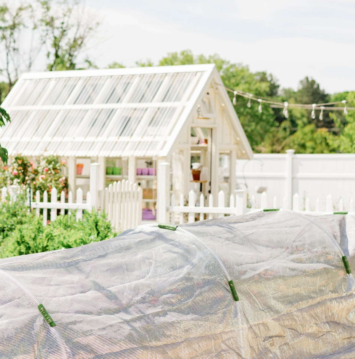 DIY Portable Low Tunnel Kit